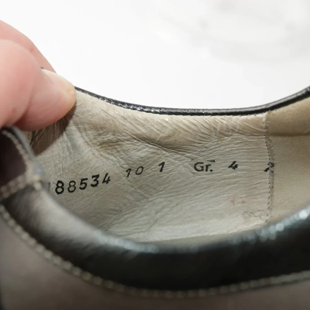 Waldlaufer Womens Henni Oxford Size 6‎ Gray Silver Lace Up Shoe Casual Comfy